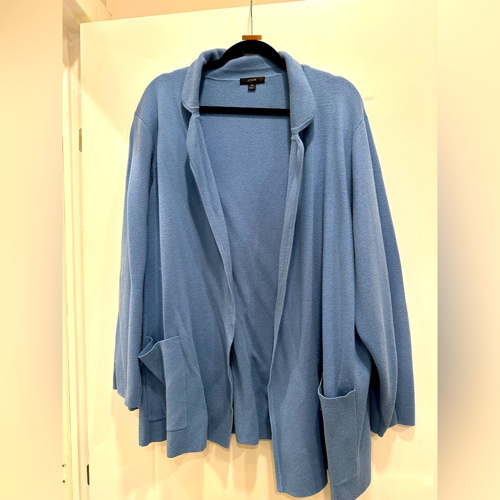 J. Crew Sweater Blazer